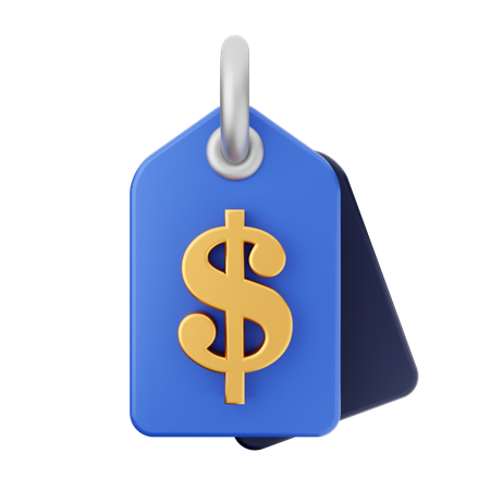 Price Tag  3D Icon