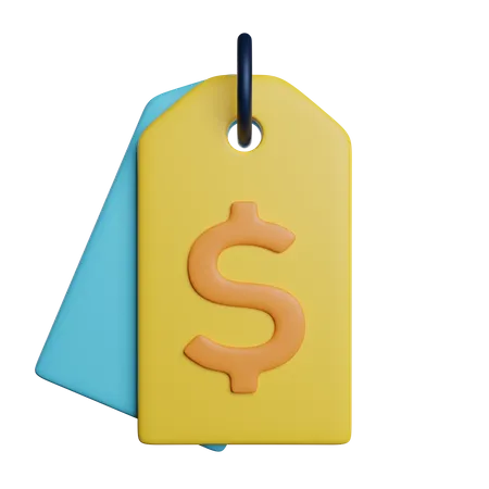 Price Tag  3D Icon