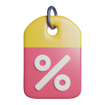 Price Tag  3D Icon