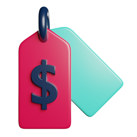 Price Tag  3D Icon