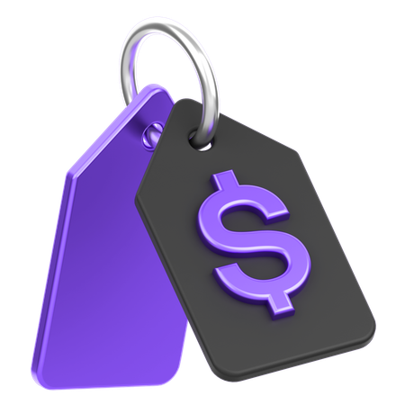 Price Tag  3D Icon