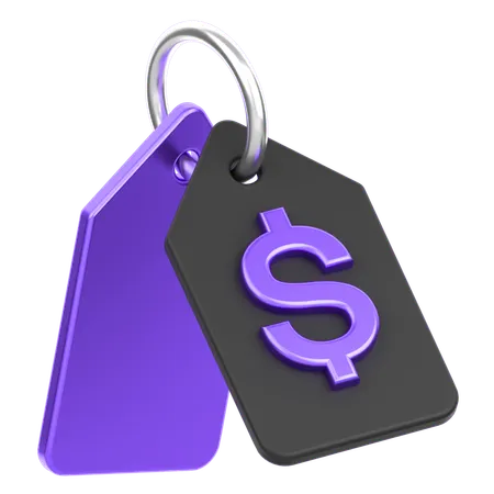 Price Tag  3D Icon