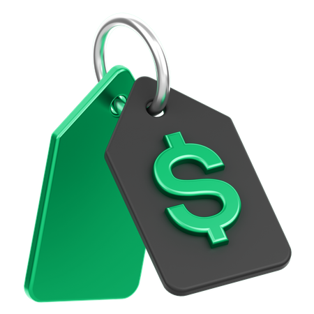 Price Tag  3D Icon