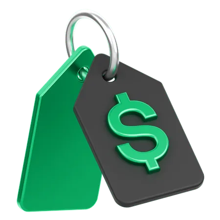 Price Tag  3D Icon