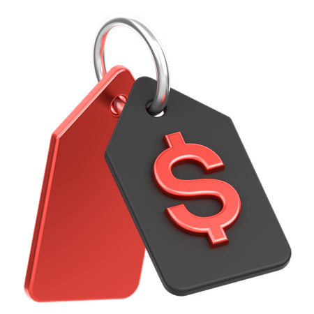 Price Tag  3D Icon