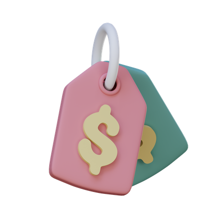 Price Tag  3D Icon