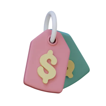 Price Tag  3D Icon
