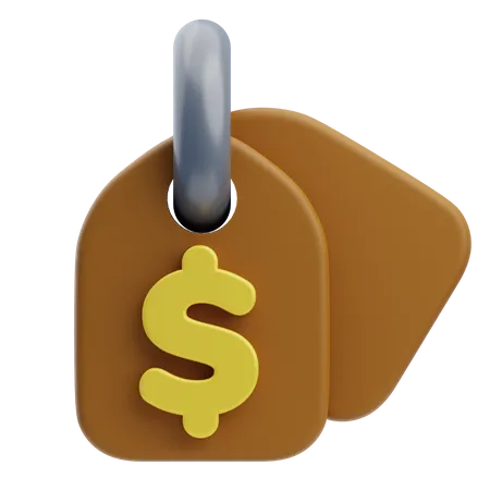 Price Tag  3D Icon