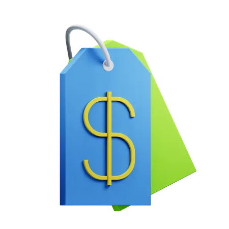 Price Tag  3D Icon