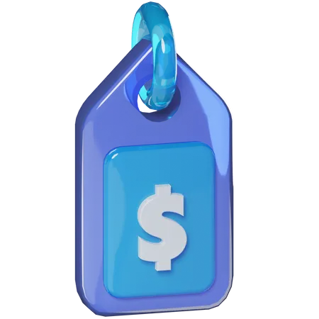 Price Tag  3D Icon