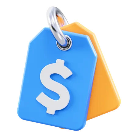 Price Tag  3D Icon
