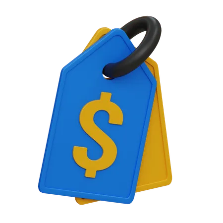 Price Tag  3D Icon