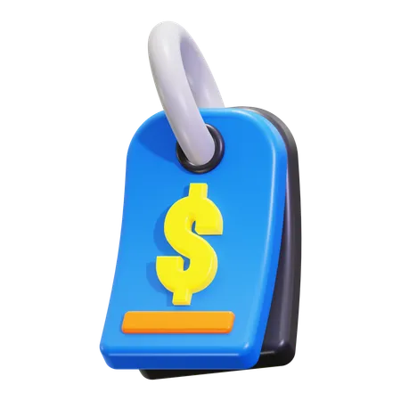 Price Tag  3D Icon