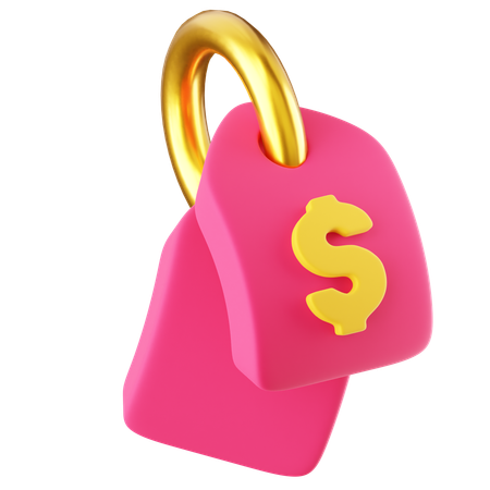 Price Tag  3D Icon