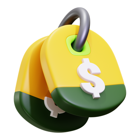 Price tag  3D Icon