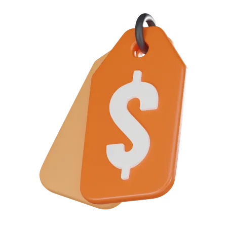 Price Tag  3D Icon