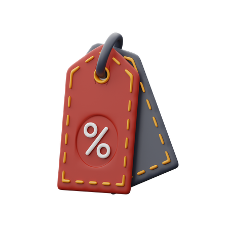 Price tag  3D Icon