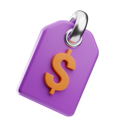 Price Tag  3D Icon