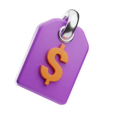 Price Tag  3D Icon