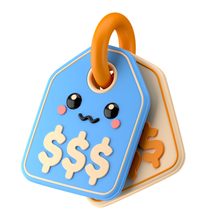 Price Tag  3D Icon