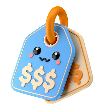 Price Tag  3D Icon