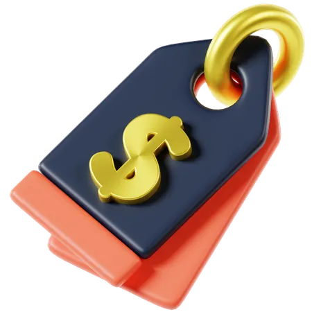 Price Tag  3D Icon