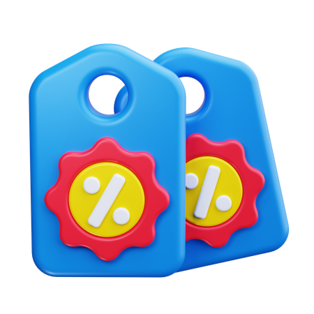 Price Tag  3D Icon