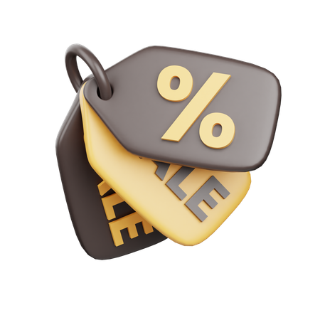 Price Tag  3D Icon