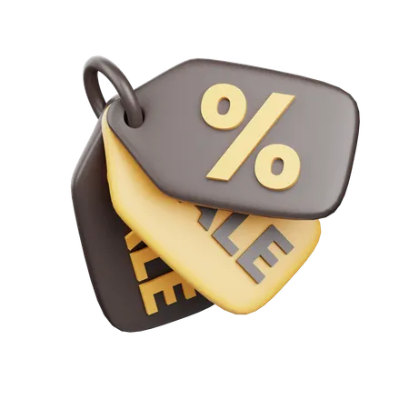 Price Tag  3D Icon