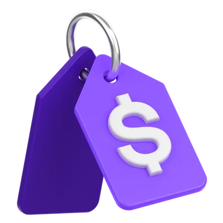 Price Tag  3D Icon