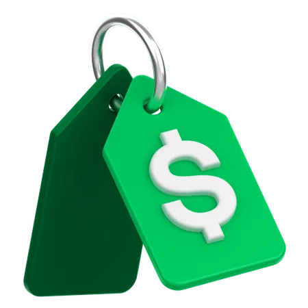 Price Tag  3D Icon
