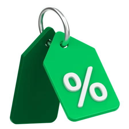 Price Tag  3D Icon