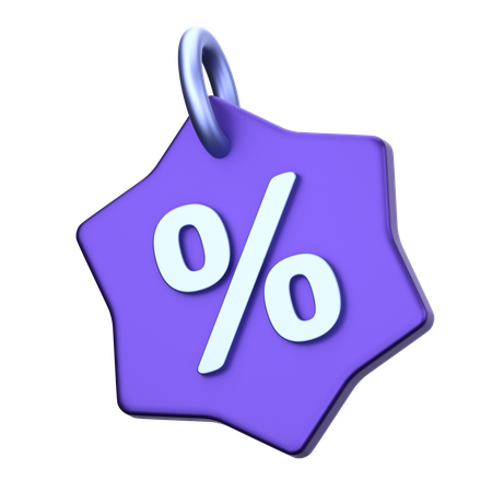 Price Tag  3D Icon