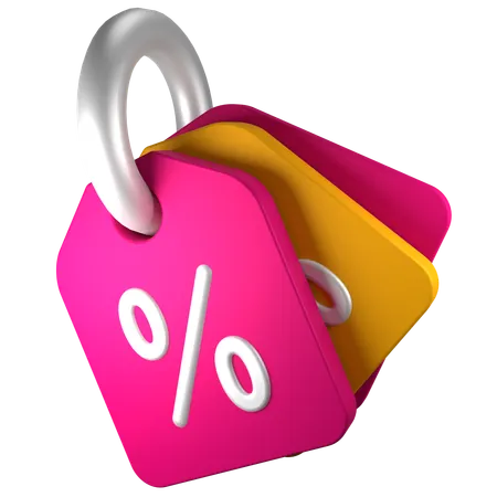Price Tag  3D Icon