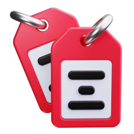 Price Tag  3D Icon