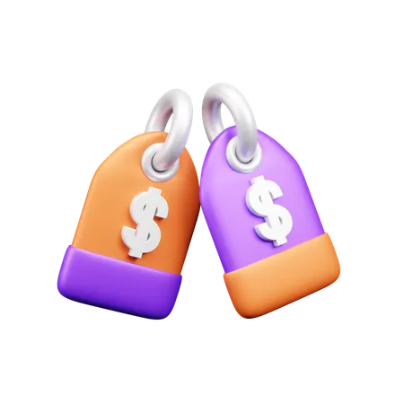Price Tag  3D Icon