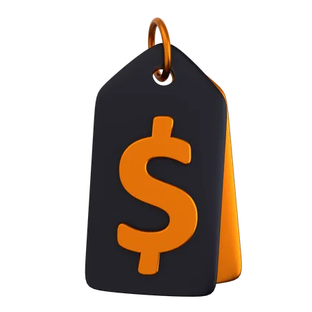 Price Tag  3D Icon