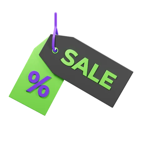 Price tag  3D Icon
