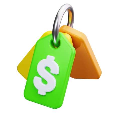 Price Tag  3D Icon
