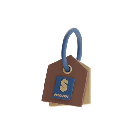 Price Tag  3D Icon
