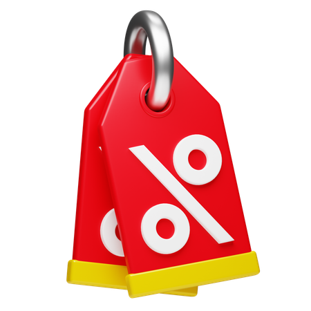 Price Tag  3D Icon