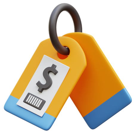Price Tag  3D Icon