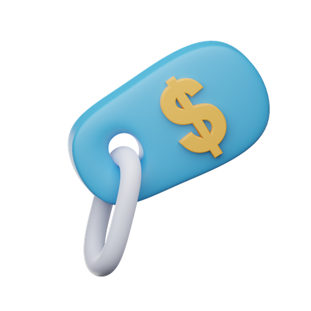 Price Tag  3D Icon