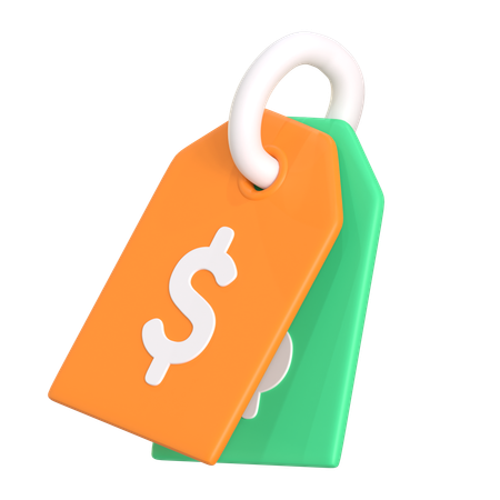Price Tag  3D Icon