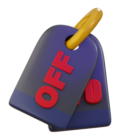 Price Tag  3D Icon