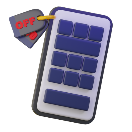 Price Tag  3D Icon