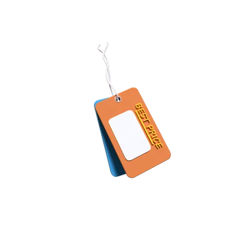 Price Tag  3D Illustration