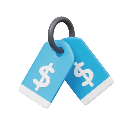 Price Tag  3D Illustration