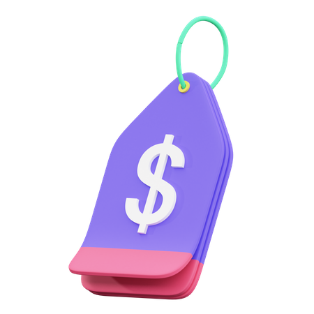 Price Tag  3D Illustration