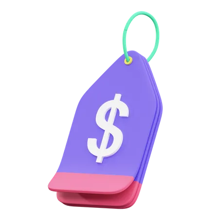 Price Tag  3D Illustration